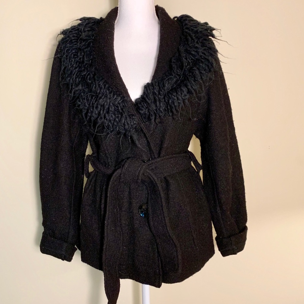 Cynthia Rowley boiled wood jacket